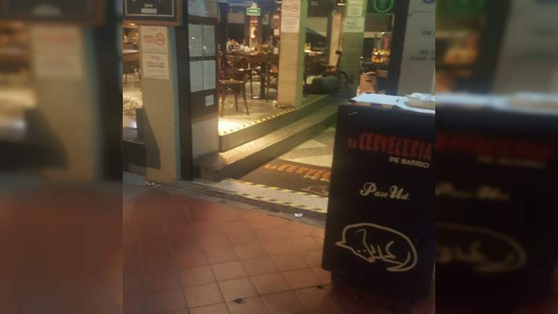 Balean a pareja en Cervecería de Barrio en la Benito Juárez El hombre y la mujer resultaron heridos y fueron trasladados al Hospital de Xoco en CDMX 16 de mayo de 2018