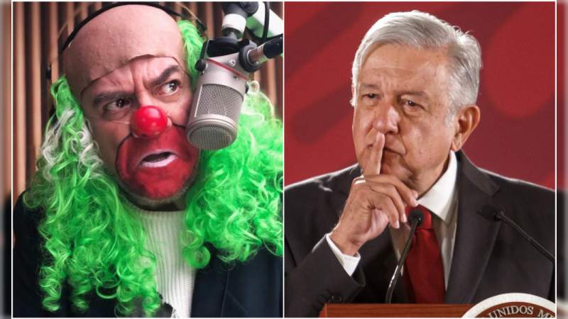 Brozo critica la mañanera de AMLO; “hay elenco fijo con papel de reportero”
