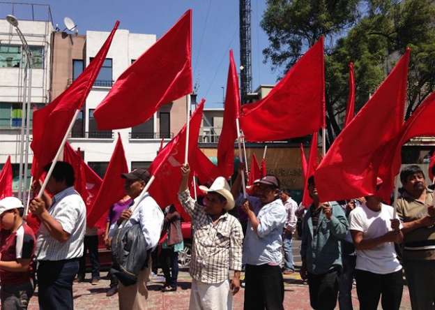 Antorchistas cumplen seis días de plantón en la Ciudad de México - Foto 0 