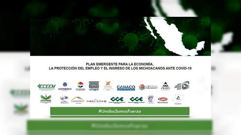 Se formaliza Plan Emergente para Proteger la Economía en Michoacán 