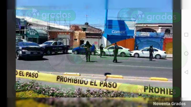 Ataque armado en Celaya, Guanajuato, deja un conductor muerto - Foto 0 