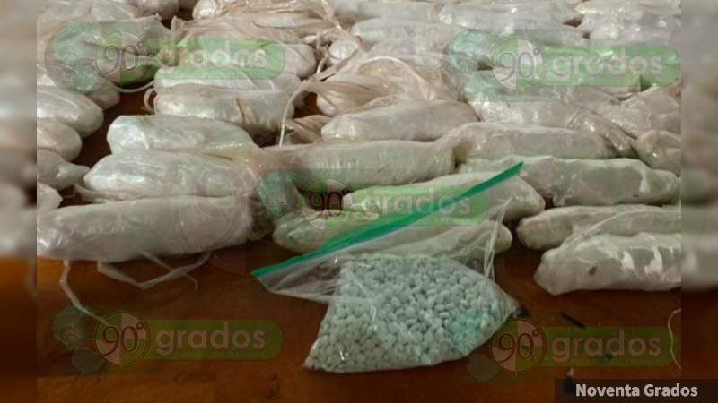 Detienen a sujeto con siete kilos de meth y casi 2 mil dosis de fentanilo en Hermosillo, Sonora - Foto 1 