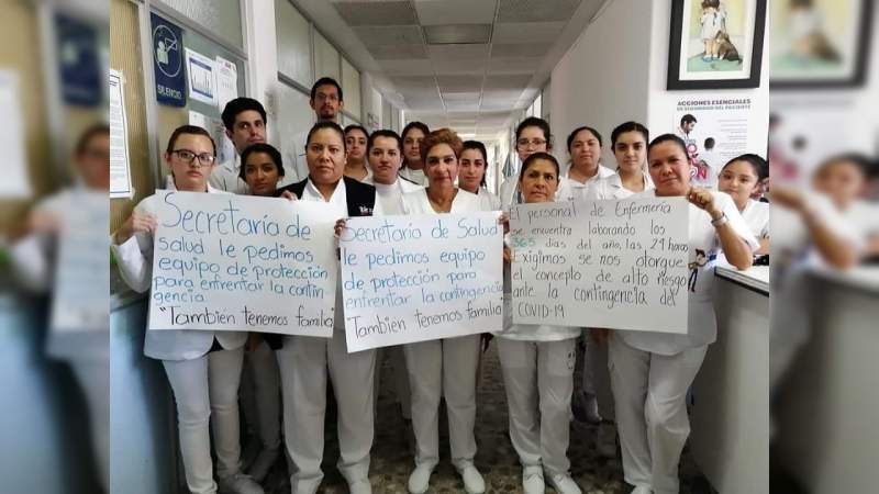 Falta de equipo de protección, obliga a 570 pasantes médicos a irse a paro indefinido - Foto 0 