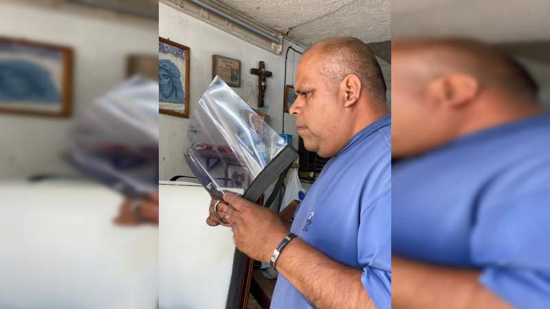 Originales mascarillas para proteger del Coronavirus a la población son donadas por Juan Carlos Aguilera, familiares y amigos - Foto 0 