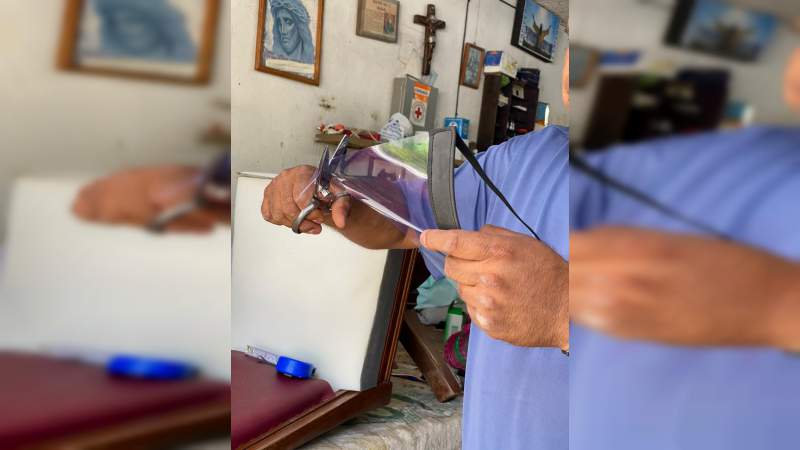 Originales mascarillas para proteger del Coronavirus a la población son donadas por Juan Carlos Aguilera, familiares y amigos - Foto 1 