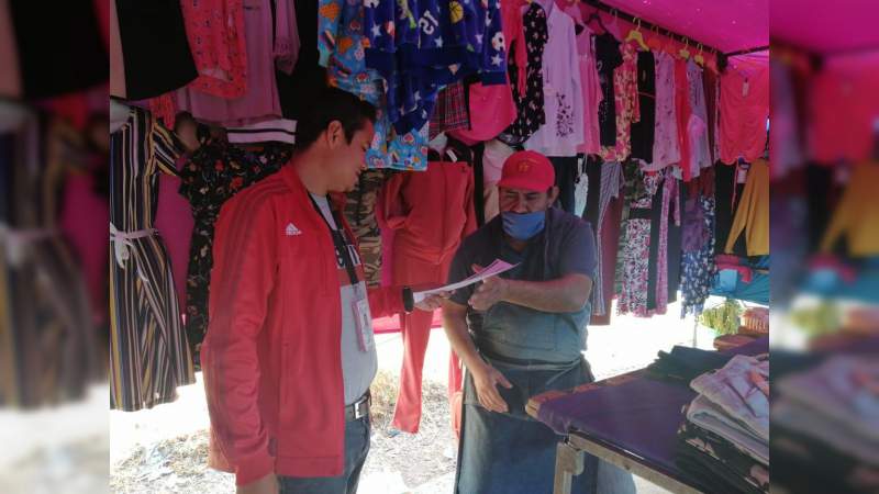 Gobierno de Morelia instruye medidas preventivas en mercados y tianguis - Foto 4 