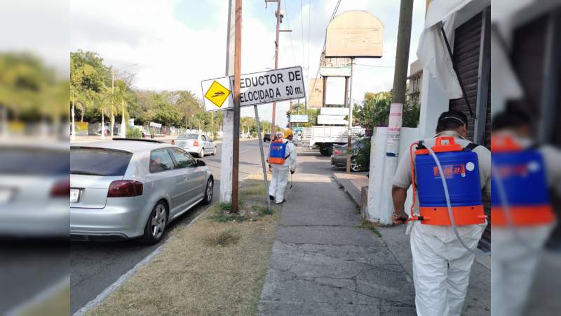 Realiza Gobierno de Lázaro Cárdenas sanitización de espacios públicos  - Foto 1 
