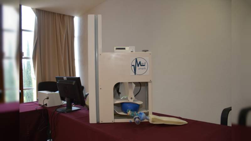 UMSNH diseña prototipo de respirador artificial para enfrentar el covid-19  - Foto 1 
