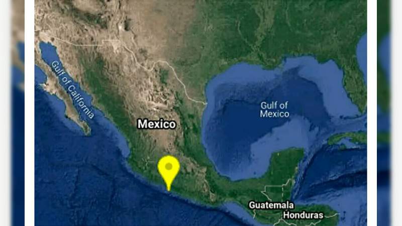 Se registra sismo de 5.2 en Petatlán, Guerrero 