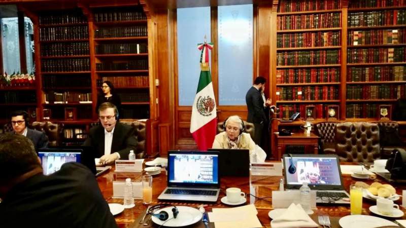 Se reúnen de manera virtual Segob y Gobernadores para hablar del Covid-19  - Foto 0 