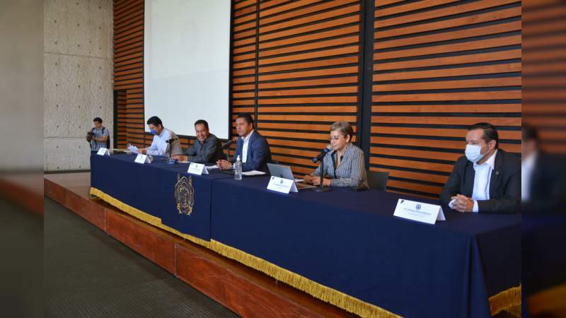 Comunidad Nicolaita del área de salud sostiene reunión con autoridades estatales - Foto 1 