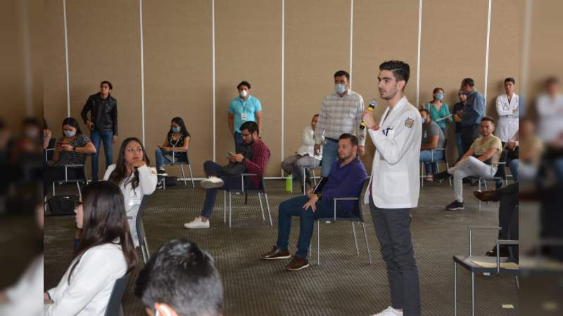 Comunidad Nicolaita del área de salud sostiene reunión con autoridades estatales - Foto 2 