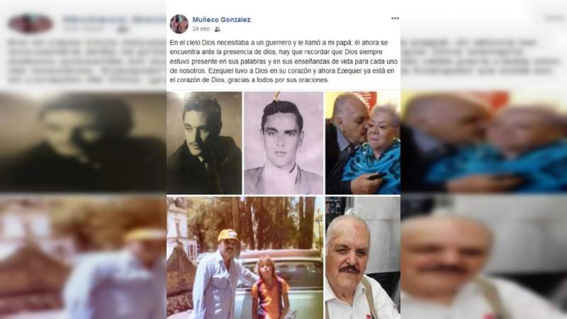 Muere el papá de Armando González 'El Muñeco' por coronavirus 