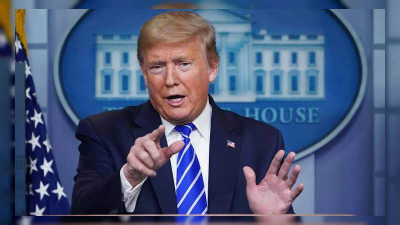 Para contrarrestar el coronavirus, Trump firma paquete por 483 mdd 