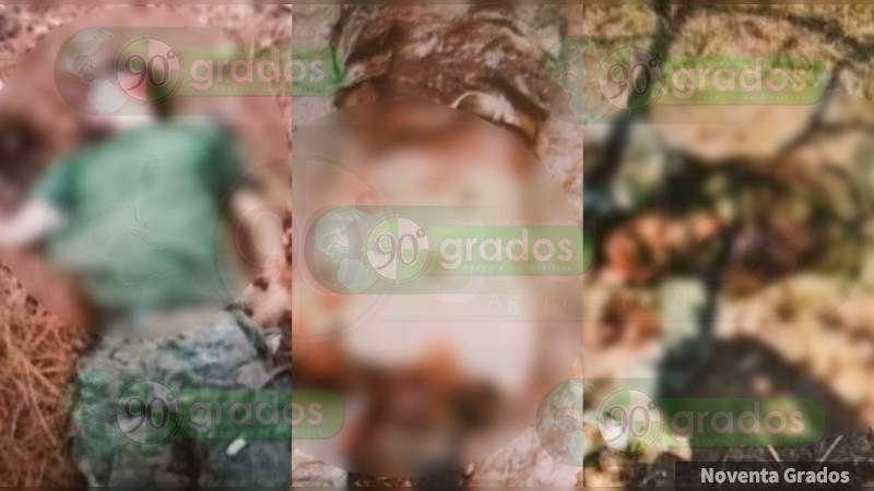 Son 18 los masacrados en La Huerta, Aguililla: Aseguran 16 armas y camiones monstruo - Foto 0 