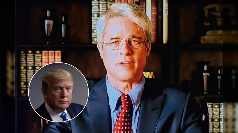 Brad Pitt se burla de los remedios de Donald Trump contra el coronavirus 