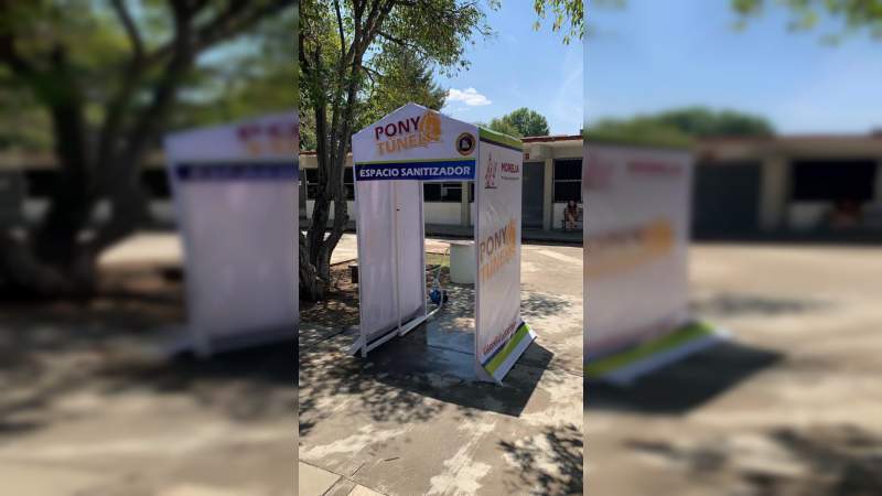 Listos los túneles sanitizantes; Morón no está convencido en adquirirlos 