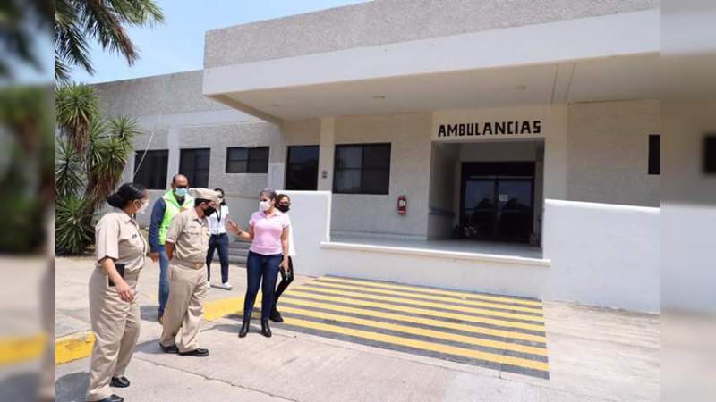 Alistan en Lázaro Cárdenas, Michoacán Hospital Naval para atención de COVID-19 - Foto 0 