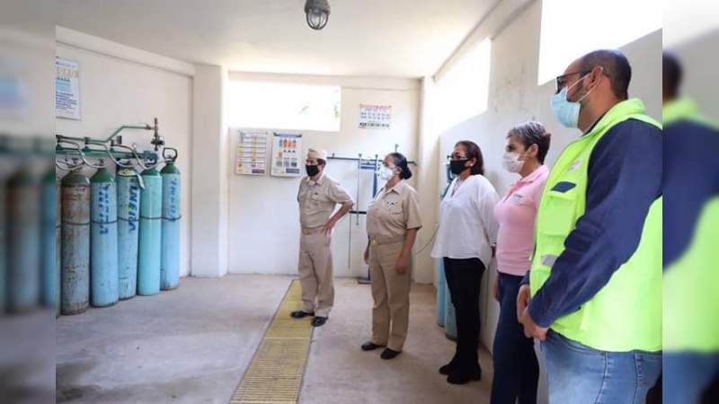 Alistan en Lázaro Cárdenas, Michoacán Hospital Naval para atención de COVID-19 - Foto 1 