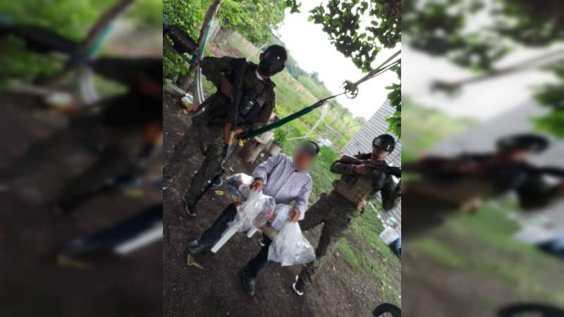 Y ahora en Veracruz, “Grupo Sombra”, escisión del Cártel del Golfo, reparte despensas  - Foto 2 
