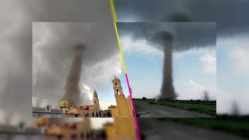 Tornados azotan a Puebla, en increíbles imágenes son captados - Foto 0 