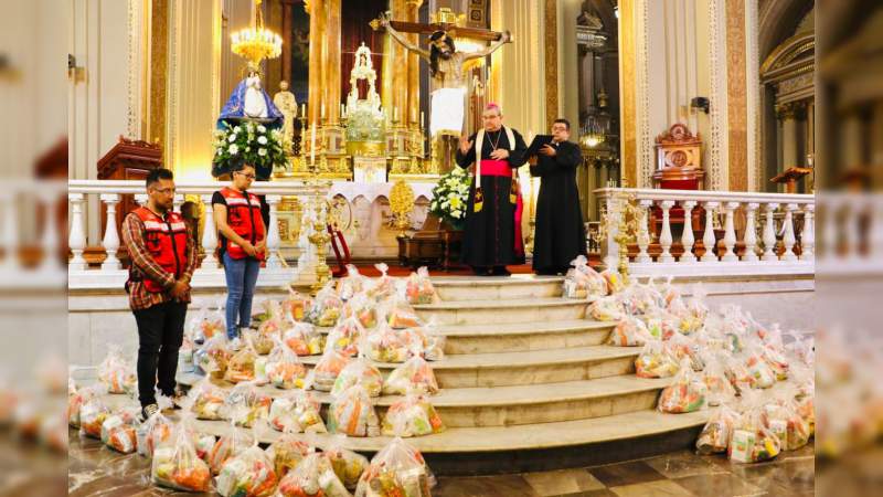 Caridad y solidaridad, urgencia en pandemia, fase 3: Arquidiócesis de Morelia - Foto 0 