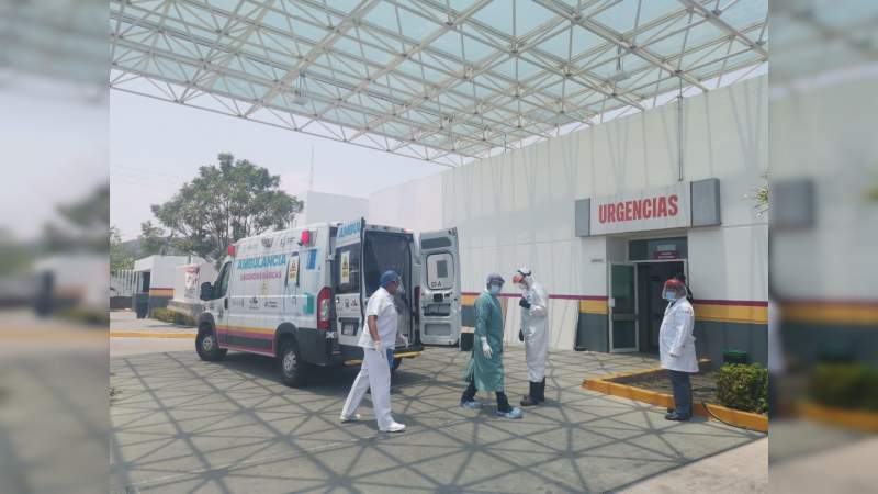 Realiza SSM traslados de pacientes de COVID-19 a tercer nivel de atención - Foto 4 