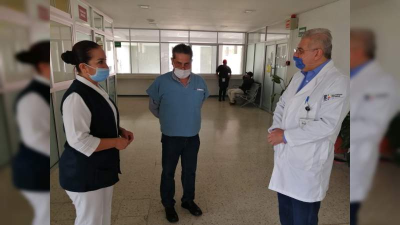Se recupera el primer paciente de coronavirus en Hospital General de Uruapan - Foto 0 
