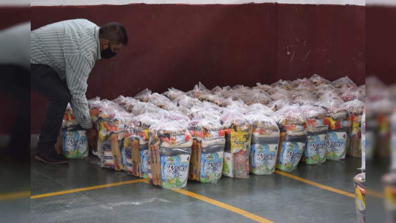 Recibe Gobierno de Morelia donación de apoyos alimentarios - Foto 1 