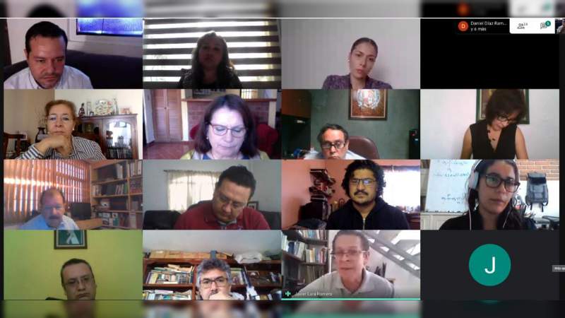 Ante COVID-19, UMSNH analiza estrategias para estimular la investigación y los posgrados 