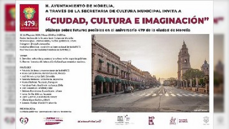 Morelia reunirá virtualmente a expertos gestores culturales de Latinoamérica 