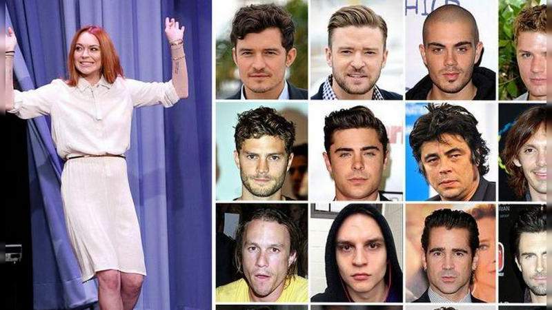 Lindsay Lohan revela lista de hombres con los que tuvo sexo  