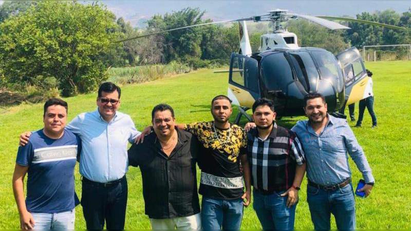 No hay crisis en el PRD: Fiestas y helicópteros privados para Juan Bernardo Corona y la dirigencia 