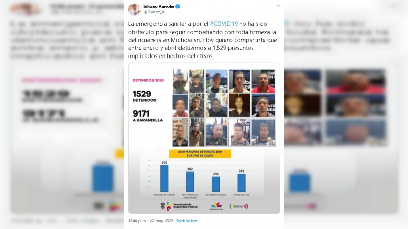 El viernes Silvano Aureoles aseguraba “combatir con firmeza la delincuencia”: Asesinan  a 23 personas desde entonces - Foto 1 