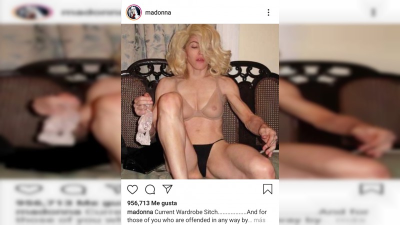 Madonna incendia redes sociales con provocadora foto - Foto 1 