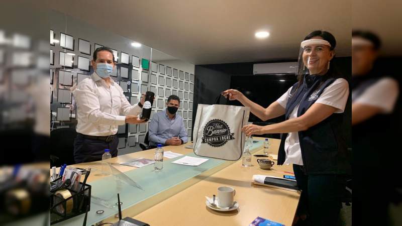 Gobiernos de Morelia y del Estado trazan estrategias conjuntas para reactivar la economía 