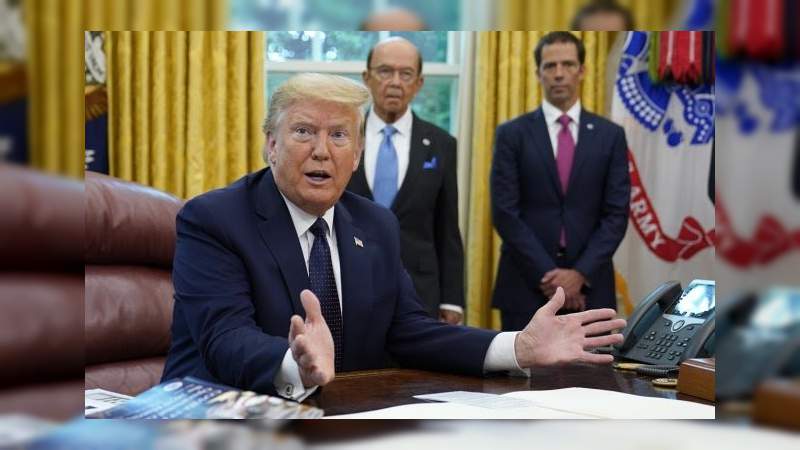 Muro nos salva del coronavirus que viene de México: Trump 