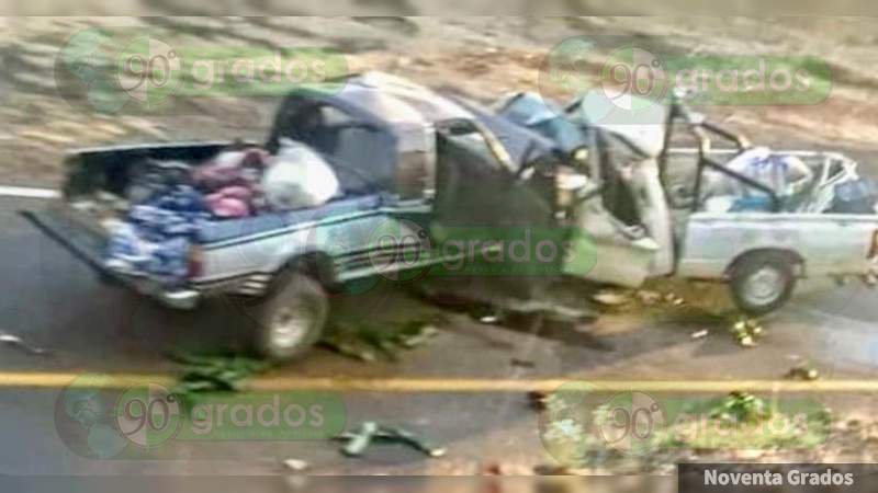 Aumenta a dos el número de muertos tras accidente en Charo, Michoacán 
