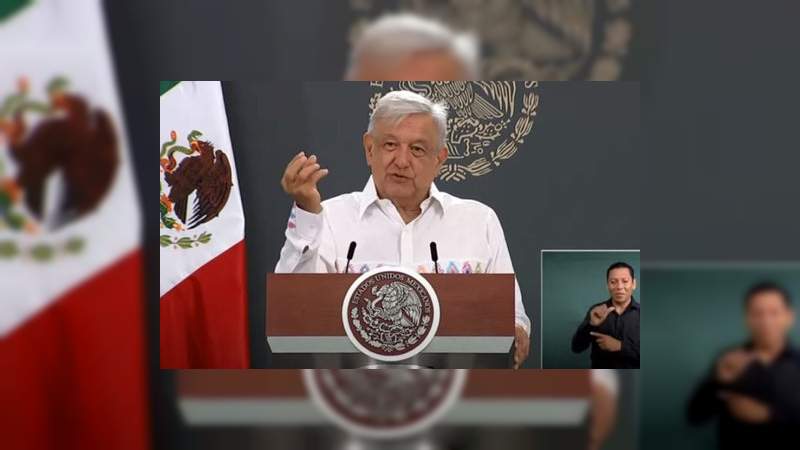 Asegura AMLO que "No mentir, no robar y no traicionar" ayuda a no enfermarse de Covid-19 