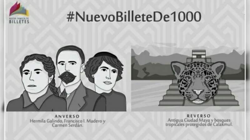 Conoce el nuevo billete de 1,000 pesos 