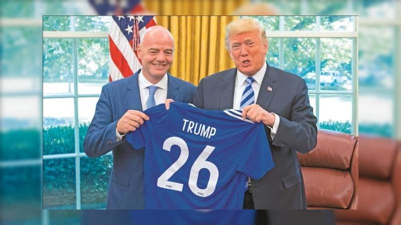 FIFA dice no a la intolerancia ante las reiteradas críticas de Donald Trump 