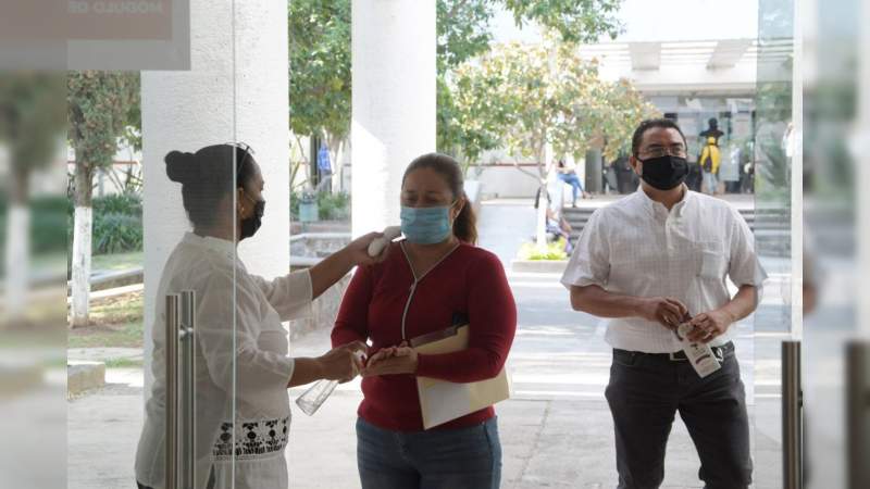 Gobierno de Morelia refuerza medidas y filtros sanitarios en periodo de “Nueva Normalidad” 