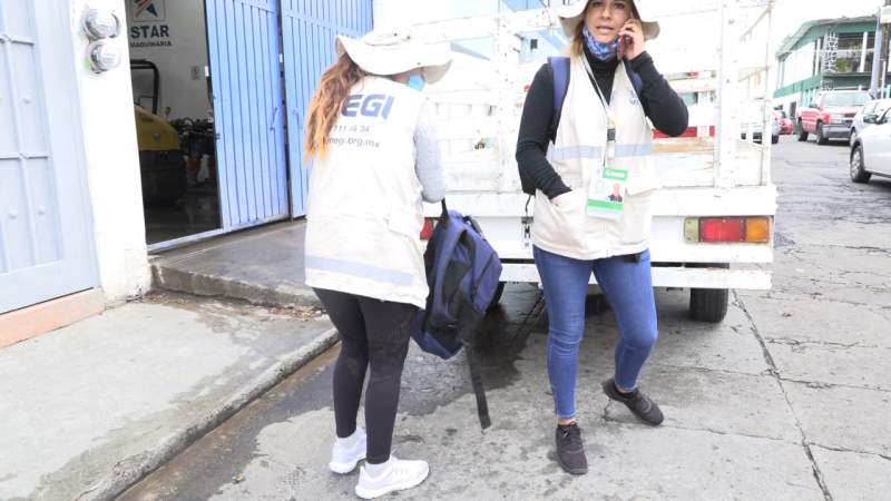 Tras la cuarentena, encuestadores del Inegi regresan a sus actividades