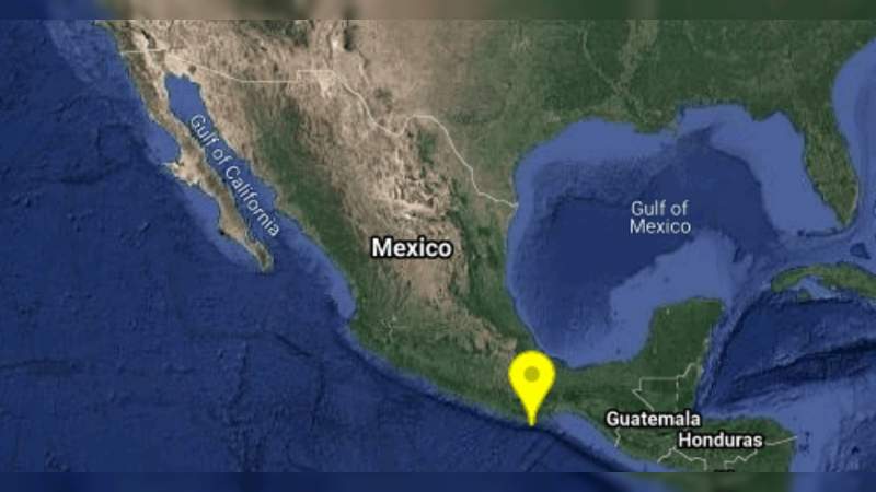 Se registra otro fuerte sismo en Oaxaca, con magnitud de 5.5 grados 