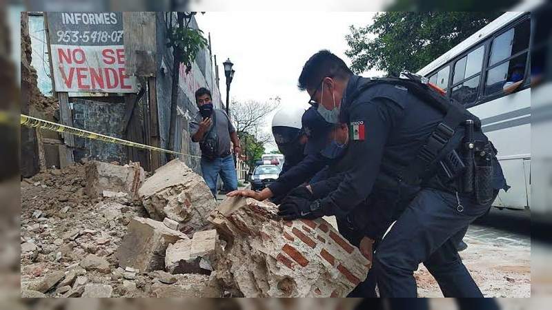 Terremoto deja seis muertos y 30 lesionados en Oaxaca 