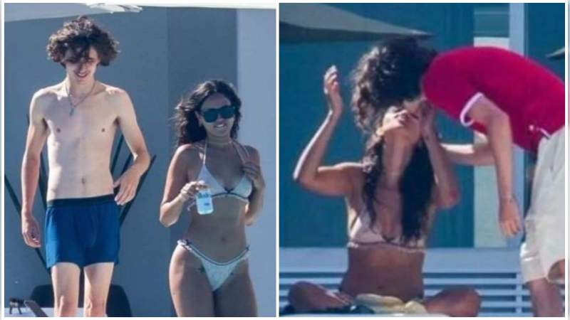 Eiza González y Timothée Chalamet se besan en Los Cabos y desatan chismes 