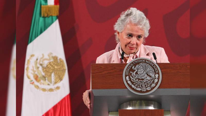 Asegura Sánchez Cordero que enviará sus "gotas mágicas" a Arturo Herrera para combatir el Covid-19 