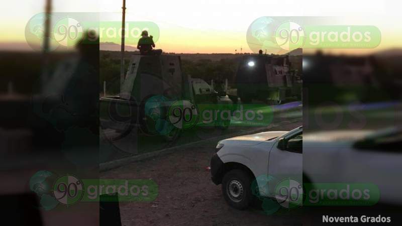 Sicarios de Los Viagras en camiones “monstruo”, avistados en las cercanías de El Aguaje, Aguililla 