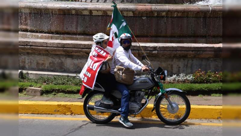 Caravanas Anti - AMLO desfilan en Morelia, Guadalajara, Puebla, Irapuato y Hermosillo