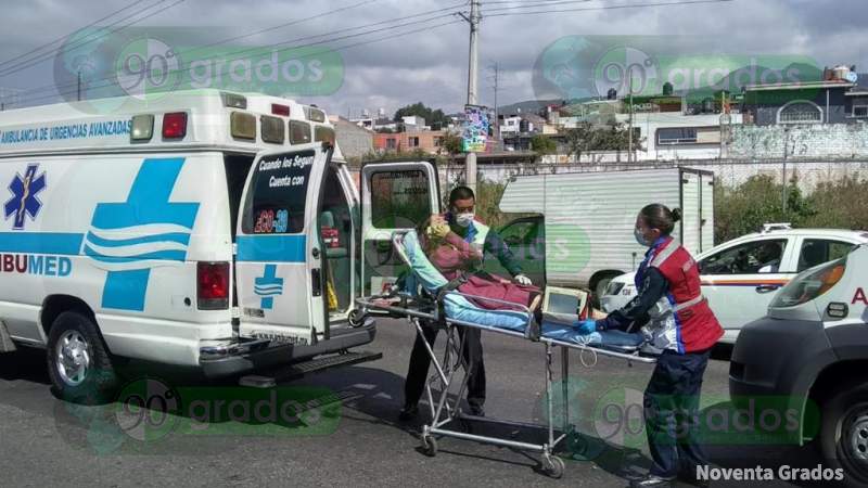 Choque múltiple en Morelia, Michoacán deja al menos tres heridos